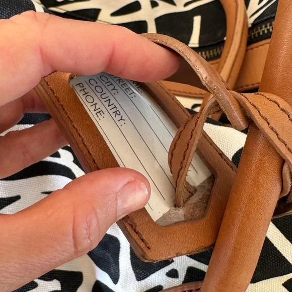 Vintage Diane Von Fürstenberg large canvas weekender/duffel/tote bag - Picture 11 of 12